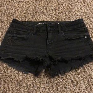 American Eagle Super Low Shortie Shorts Size 4